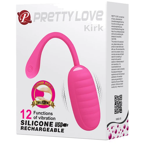 Виброяйцо Pretty Love Kirk Pink фото 9
