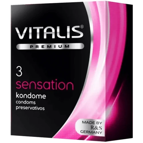 Презервативы Vitalis Premium Sensation 3 шт (40304)