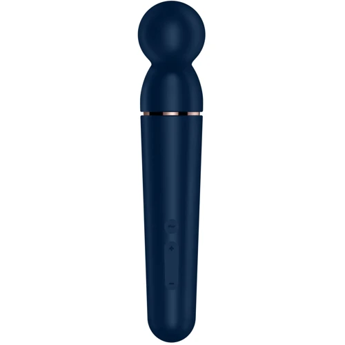 Вібромасажер Satisfyer Planet Wand-er Blue/Rosegold: Тип і форма Вібромасажер