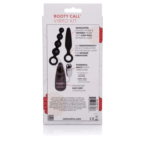 Набор Booty Call Booty Vibro Kit, черный фото 10