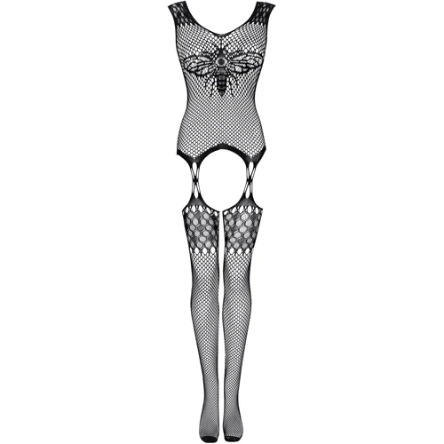 Бодистокинг Obsessive Bodystocking G323 black S/M/L: Декор Без декора