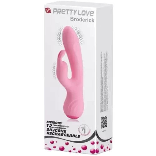 Вібромасажер із кліторальним стимулятором Pretty Love - Broderick, BI-014644-1: Призначення Вагінальні