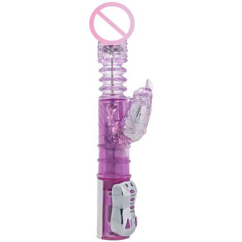 Компьютерный вибратор с возвратно-поступательным движением Up&down Vibrator, 22х3,5 см (TOY10365)