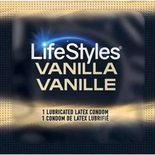 Ароматизований презерватив Lifestyles - Flavors vanilla, 1 шт