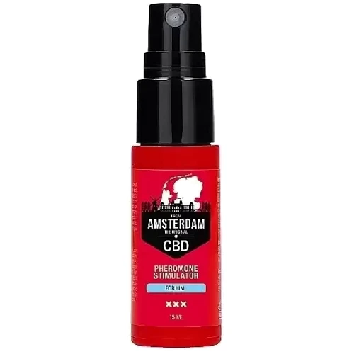 Духи з феромонами для чоловіків Original CBD Amsterdam - Pheromone Stimulator For Him, 15 ml: Основа Спиртовая