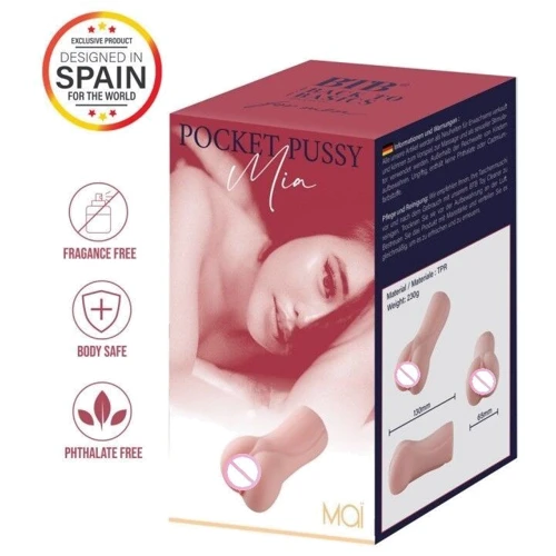 Мастурбатор MAI BTB Pocket Vagina - Mia: Для кого Для мужчин