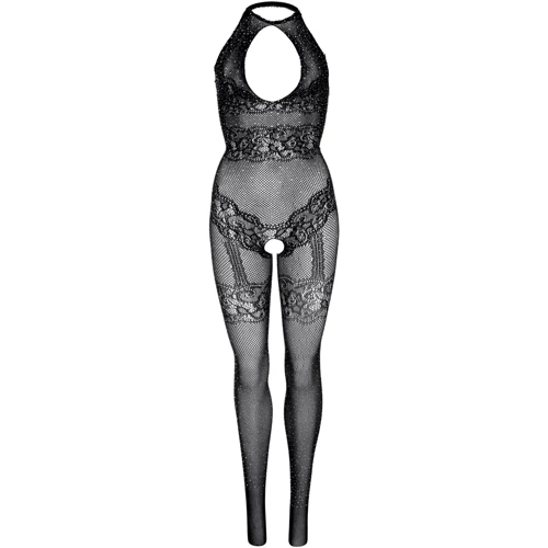 Бодістокінг зі стразами Leg Avenue OS Black: Матеріал Полиамид