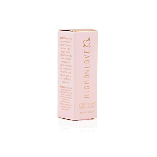 Мини каннабис-масло для стимуляции и усиления ощущений HighOnLove Stimulating Sensual Oil, 10 мл: Тип Масло
