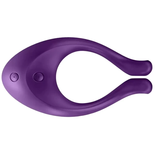 Вибратор для пар Partner Multifun 1 Lila, 3 независимых мотора, многофункциональный: Для кого Для пары