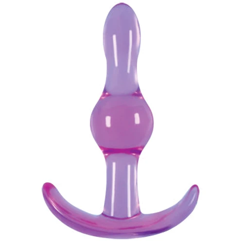 Ns Novelties Jelly Rancher Wave анальна пробка 8.5x2.8 см, фіолетовий