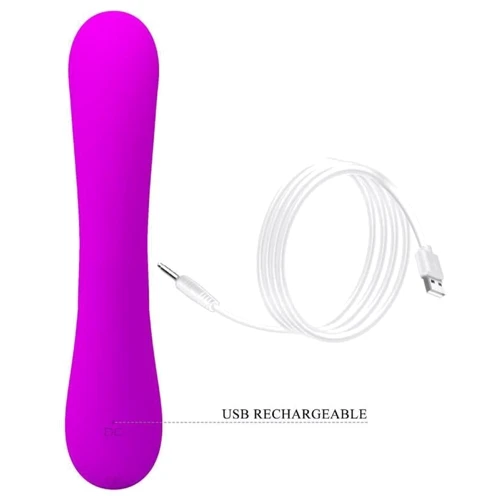 Вібратор Pretty Love Full Cover Silicone Sincere Purple: Призначення Для точки ДЖИ