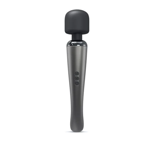 Мощный вибромассажер Dorcel MEGAWAND Chrome Silver (160 режимов)