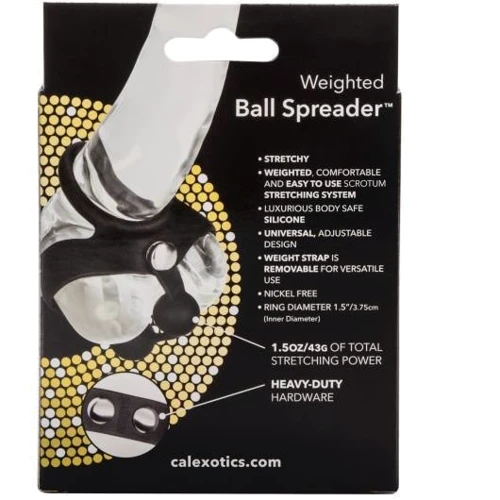 CalExotic Weighted Ball Spreader - ерекційне кільце: Для кого Для чоловіків