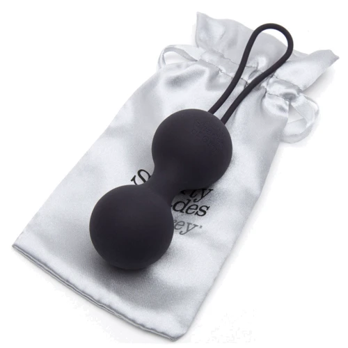 Вагинальные шарики Fifty Shades of Grey Inner Goddess меняющие цвет 90 г: Наличие вибрации Нет