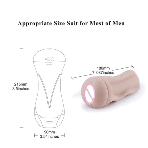 Мастурбатор с вибрацией Hismith Masturbation Cup: Для кого Для мужчин