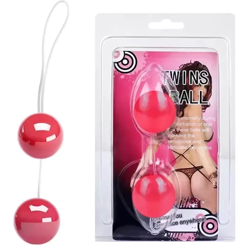 Вагинальные шарики LYBAILE Twins Ball (BI-014049-2-0101S): Диаметр шарика, см 3.5