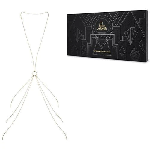 Украшение для тела Bijoux Indiscrets Magnifique 8 Body Chain - Gold: Декор Без декора