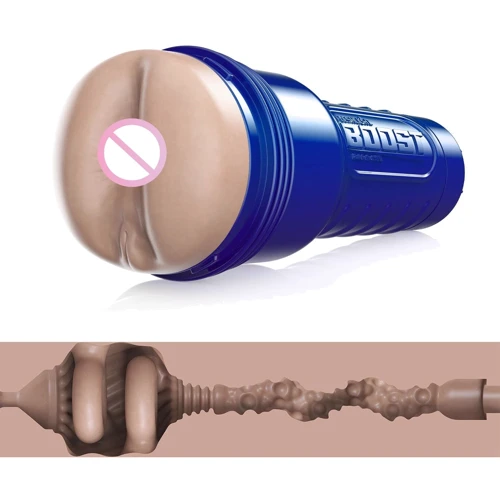 Мастурбатор Fleshlight Boost Blast Female Light Medium Flesh: Материал Пластик, Киберкожа