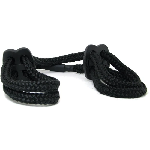 Наручники Japanese Silk Love Rope Ankle Cuffs, черный фото 4