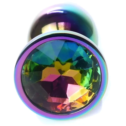 Анальная пробка Boss Series - Jewellery Multicolour PLUG Clear S (BS6400116): Наличие вибрации Нет