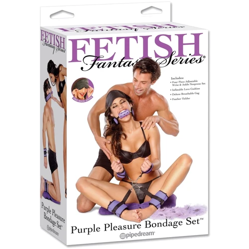 Набор Fetish Fantasy Series Purple Pleasure Bondage Set: Для кого Для пары