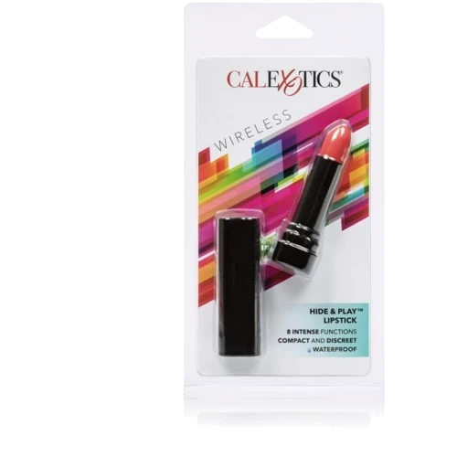 CalExotics Hide & Play Lipstick міні-вібратор 8.25x2 см, червоний: Діаметр, см 2