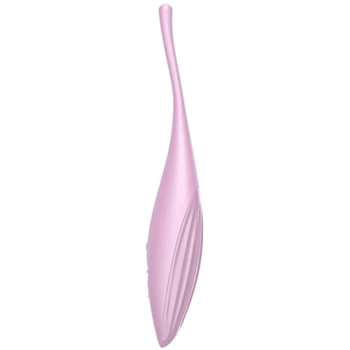 Смарт-вібратор для клітора Satisfyer Twirling Joy Pink: Довжина, см 18.5