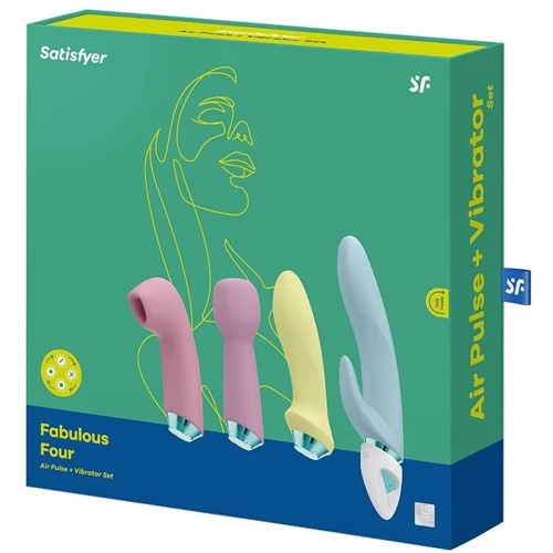 Подарочный набор секс-игрушек Satisfyer Fabulous Four: Назначение Вагинальные