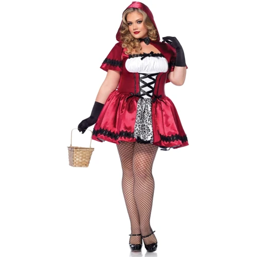 Костюм красной шапочки Leg Avenue Gothic Red Riding Hood 3X-4X: Страна-производитель товара США
