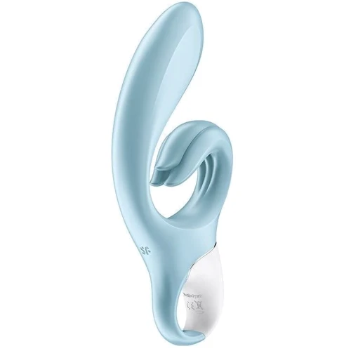 Вібратор-кролик Satisfyer Love Me Blue, гнучкий, відросток з потрійним кінчиком: Призначення Для точки ДЖИ