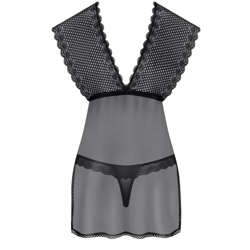 Комплект Obsessive 857-BAB-1 babydoll, L/XL фото 3