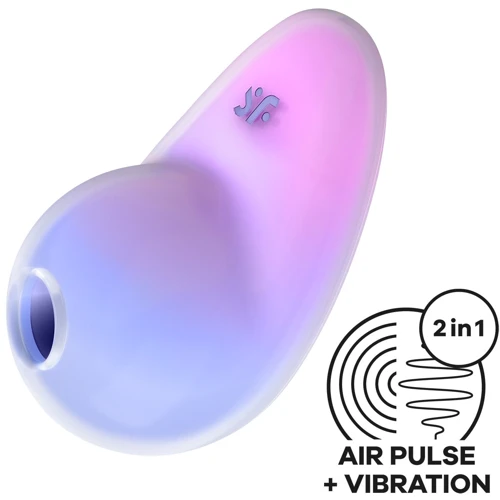 Вакуумний вібратор Satisfyer Pixie Dust Violet/Pink