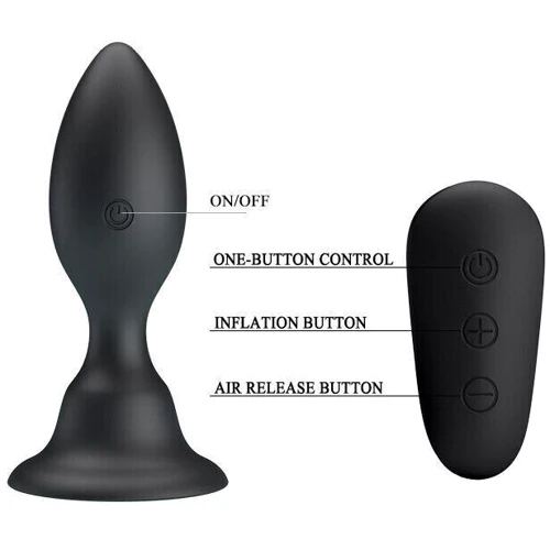 Анальный стимулятор с вибрацией MR PLAY - VIBRATING ANAL PLUG, BI-040076W-MR фото 6