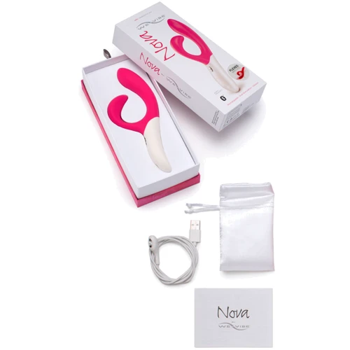We-Vibe Nova - универсальный вибратор-кролик, 8x3.5 см: Тип и форма Кролики, Вибромассажер