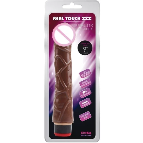 Вібратор CHISA 9 "Vibe Cock - Brown, +291651: Призначення Вагінальні