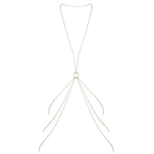 Украшение для тела Bijoux Indiscrets Magnifique 8 Body Chain - Gold: Для кого Для женщин