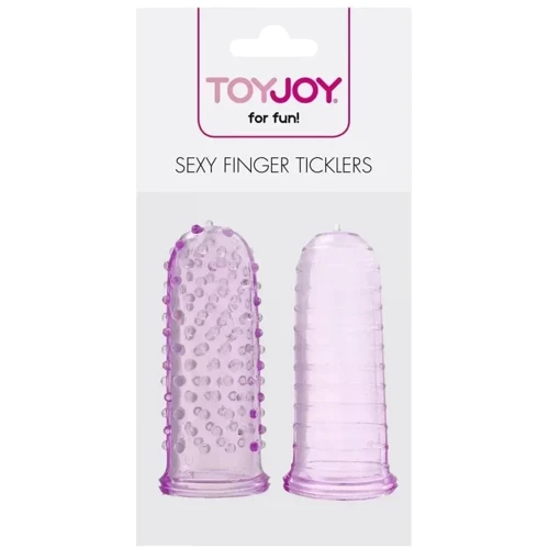 Насадки на палец Toy Joy Sexy Finger Ticklers (пурпурный): Для кого Унисекс