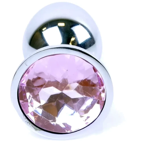Анальная пробка Boss Series - Jewellery Silver PLUG Rose S (BS6400015): Особенности С кристаллами