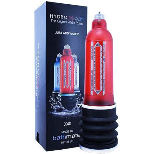 Гідро Bathmate Hydromax X40 Brilliant Red: Наявність вібрації  немає