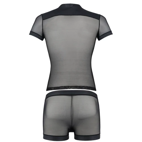 Спокусливий комплект Passion 052 SET MICHAEL black L/XL: Вид Костюмы