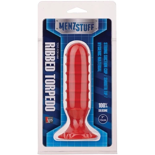 Анальный стимулятор MENZSTUFF Ribbed Torpedo DONG 5INCH: Назначение Анальные