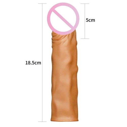 Насадка LoveToy Add 2" Pleasure X Tender, Brown: Назначение Для удлинения