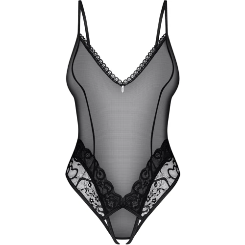 Боді Obsessive Blomentis crotchless teddy M/L: Застосування На талию