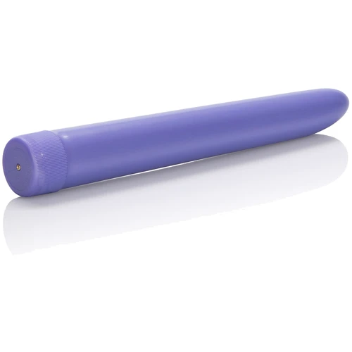 Великий пластиковий вібратор XXL Massager Platinum, 25x4 см, бузковий: Тип і форма Вібромасажер