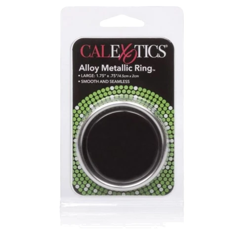 CalExotics Alloy Metallic Ring - Large металеве ерекційне кільце, 4 см фото 5