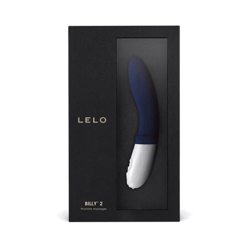 Lelo Billy 2 Deep Blue - роскошный массажёр простаты, 17.5х2.9 см (синий): Тип Массажеры простаты