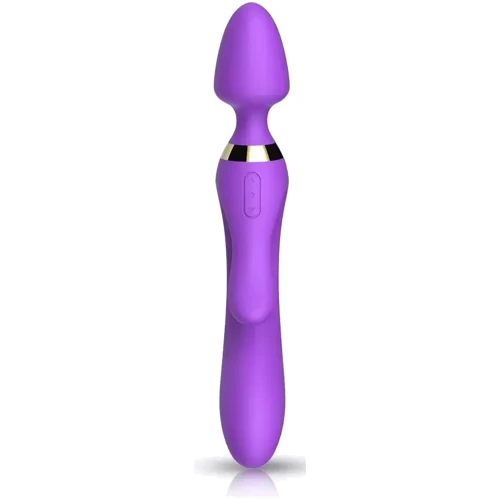 Вібромасажер BOSS of TOYS Boss Series - Magic Wand USB Purple 9 Function (BS5200027-1) фото 8