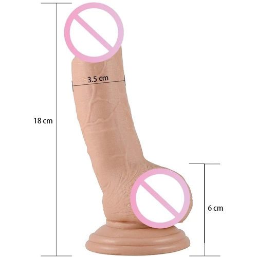 Фаллоимитатор Lovetoy Real Extreme Dildo Flesh 7": Тип Классические дилдо