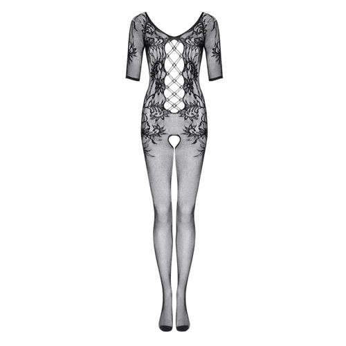 Бодістокінг Obsessive Bodystocking F238 black S/M/L: Застосування На тело