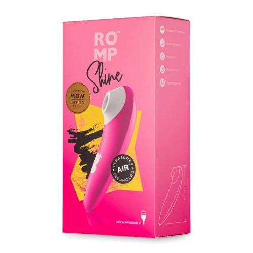 Вакуумный стимулятор клитора Romp Shine, 15.2х4.8 см: Для кого Для женщин